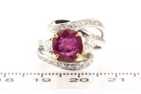 2.34ct Ruby and Diamond Ring - 4