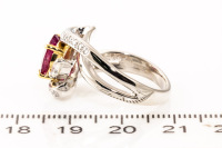 2.34ct Ruby and Diamond Ring - 5