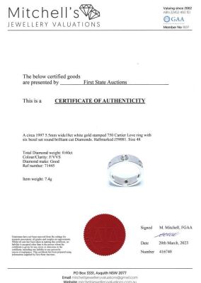 Cartier Love Diamond Ring - 2