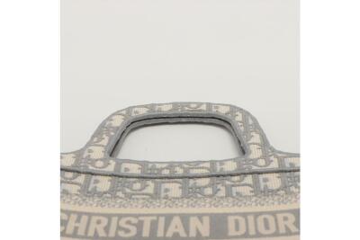 Christian Dior Mini Book Tote Grey Dior - 7