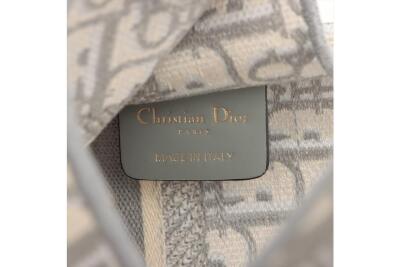 Christian Dior Mini Book Tote Grey Dior - 9