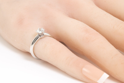 Tiffany & Co Solitaire Diamond Ring - 7