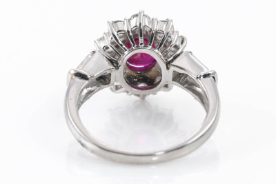 1.66ct Ruby and Diamond Ring - 5