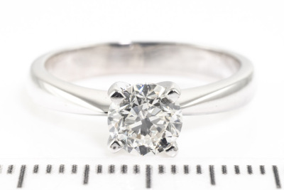 1.00ct Diamond Solitaire Ring GIA H VS2 - 2