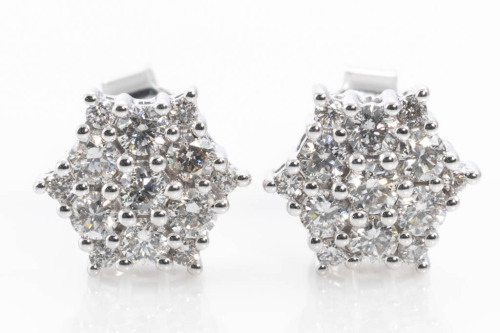 0.76ct Diamond Earrings