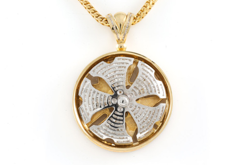 Wheel of Fortune Diamond Pendant