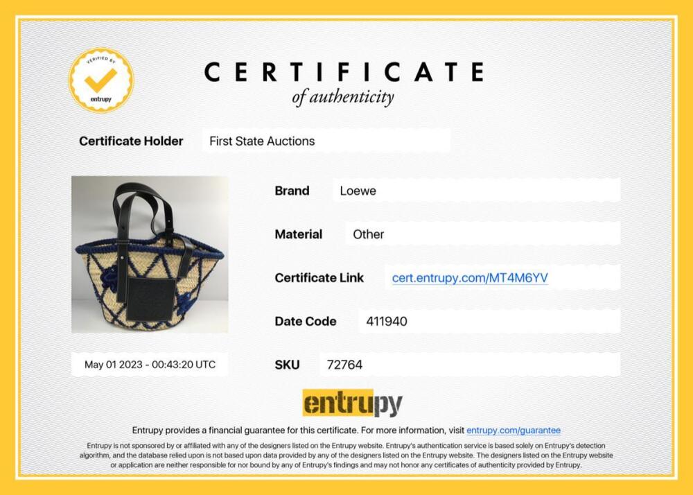 Entrupy's 7 Digit Code - how to find your authenticity certificate