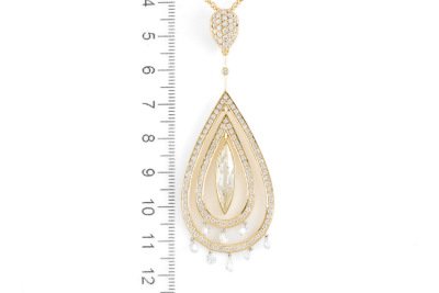 4.96ct Diamond Dress Pendant - 3
