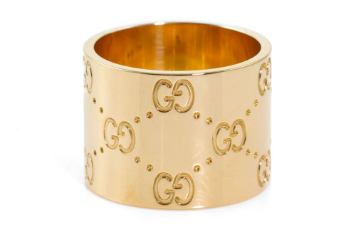 Gucci Icon Wide Band Ring