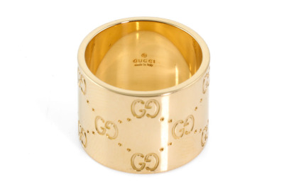 Gucci Icon Wide Band Ring - 6