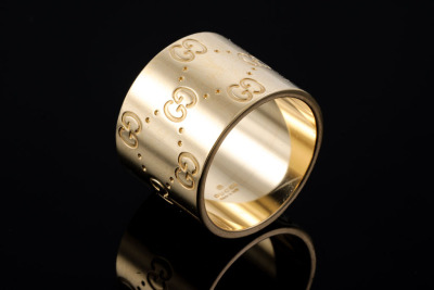 Gucci Icon Wide Band Ring - 7