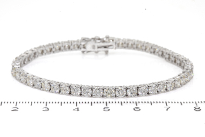 8.67ct Diamond Tennis Bracelet - 3
