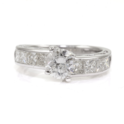 1.03ct Centre Diamond Ring GSL