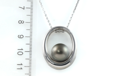 11.6mm Tahitian Pearl Pendant - 3