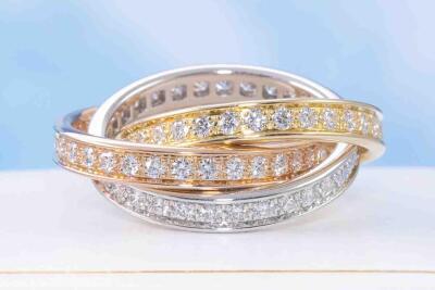 Cartier Trinity Diamond Ring - 9