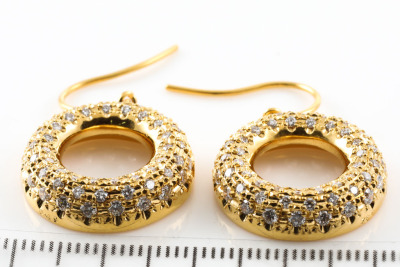 0.99ct Diamond Earrings - 2