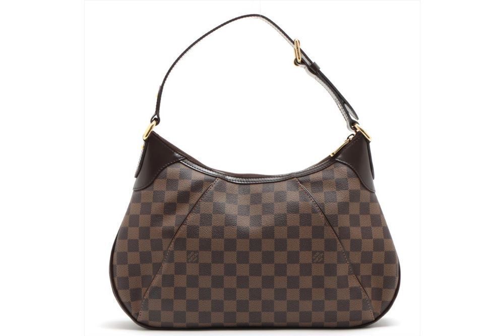 LOUIS VUITTON Damier Ebene Thames GM Shoulder Bag