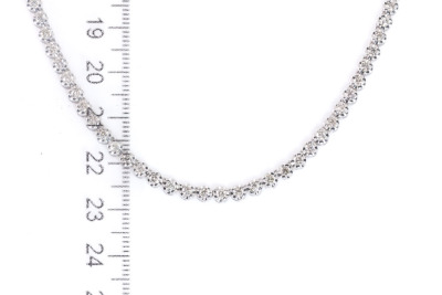 3.01ct Diamond Tennis Necklace - 3