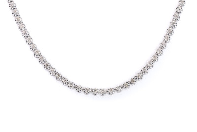 3.01ct Diamond Tennis Necklace - 6