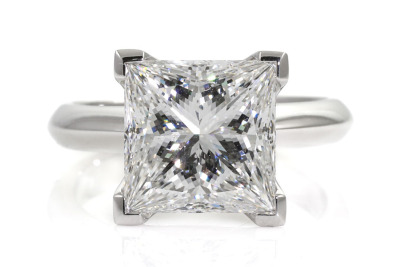 5.08ct Diamond Solitaire Ring GIA F VS2