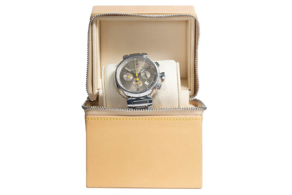 Louis Vuitton Tambour Chronograph Automatic // Q1122 // Pre-Owned