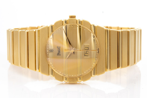 Piaget Polo 18ct Gold Watch 134.5g