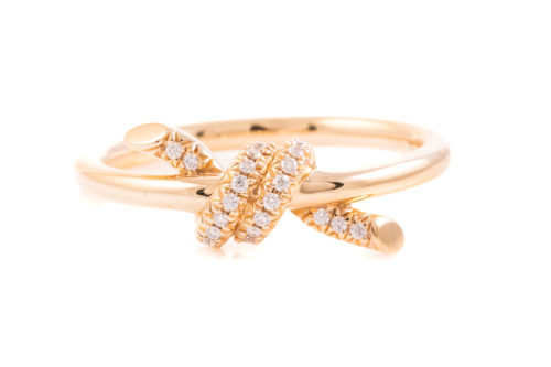 Tiffany & Co Knot Diamond Ring