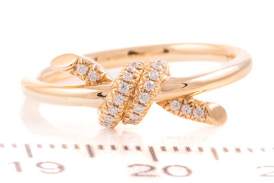 Tiffany & Co Knot Diamond Ring - 3