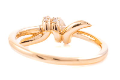 Tiffany & Co Knot Diamond Ring - 5