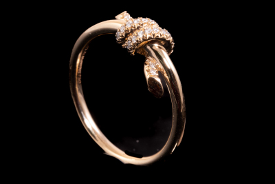 Tiffany & Co Knot Diamond Ring - 6