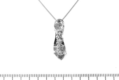 Diamond High Heel Shoe Pendant - 2