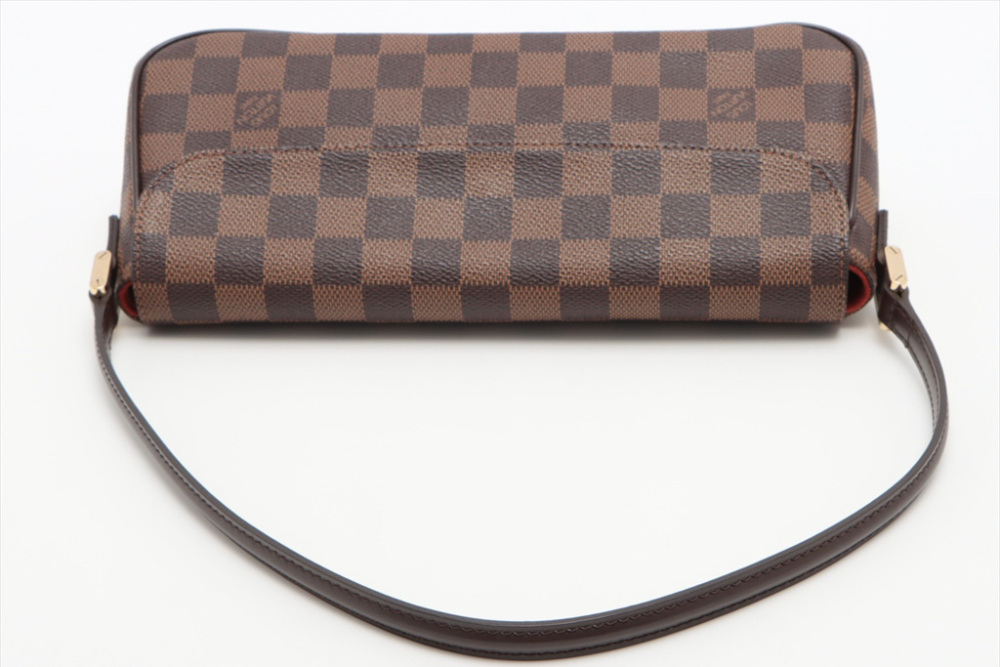 Sold at Auction: Louis Vuitton, Louis Vuitton Damier Ebene Canvas Recoleta  Bag