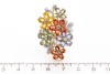 Multi-coloured Sapphire and Diamond Ring - 2