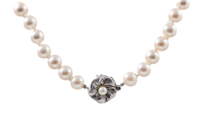 8.0-8.5mm Akoya Pearl Necklace - 6