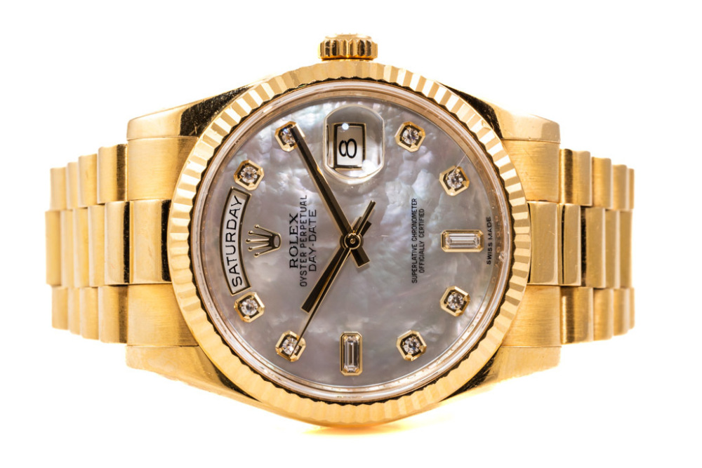 Rolex president weight online in grams