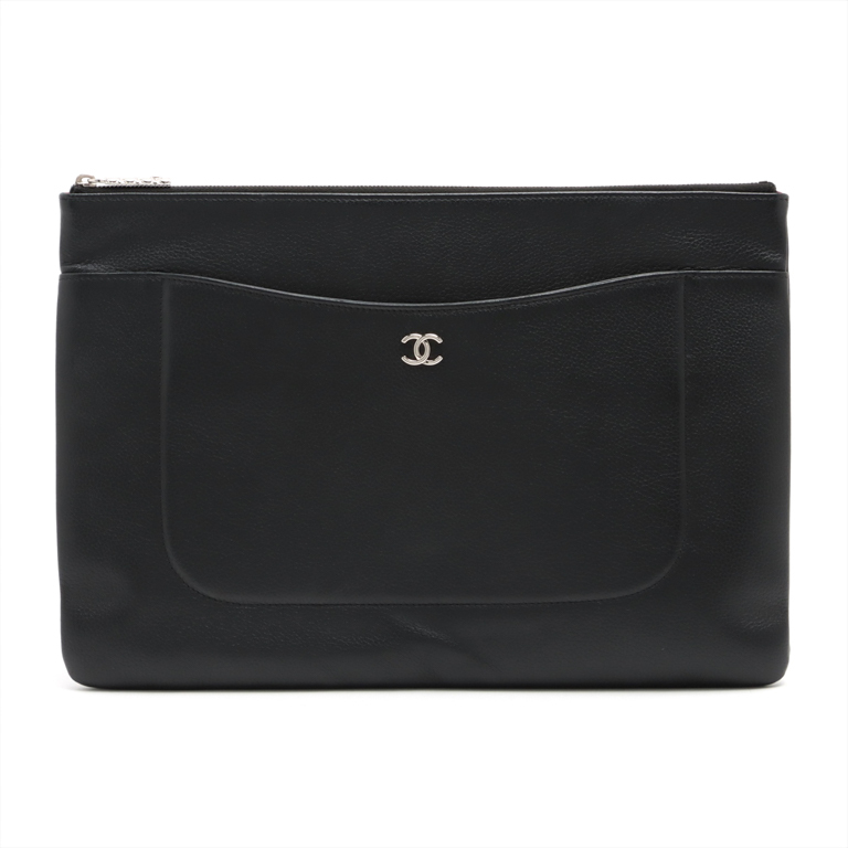 Chanel Neo Executive Leather Clutch