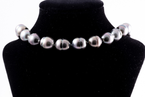 10.1 - 11.9mm Tahitian Pearl Necklace