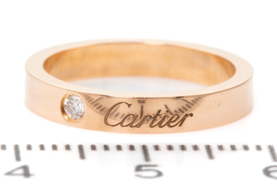 Cartier Diamond Wedding Ring - 3