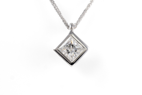 2.02ct Diamond Solitaire Pendant GIA