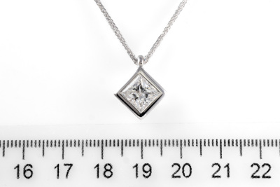 2.02ct Diamond Solitaire Pendant GIA - 2