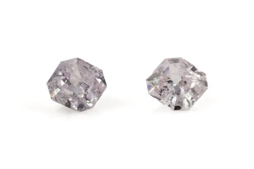 0.61ct Pair of Light Pink Diamonds GIA