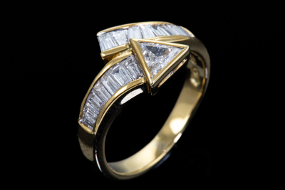 0.82ct Diamond Dress Ring - 5