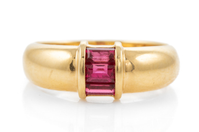 Tiffany & Co. Stacking Band Ruby Ring