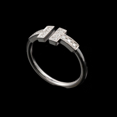 Tiffany & Co. T Wire Diamond Ring - 5