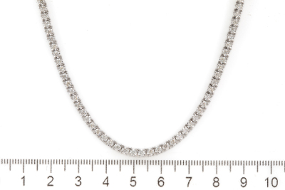3.02ct Diamond Tennis Necklace - 3