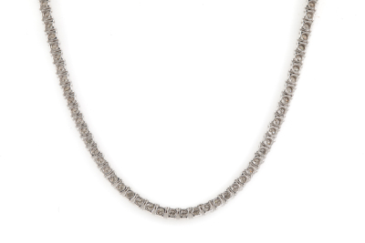 3.02ct Diamond Tennis Necklace - 6