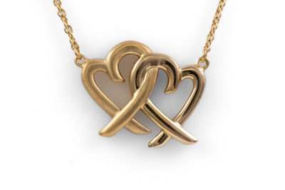 Tiffany & Co. Interlock Heart Necklace