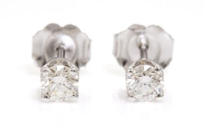 0.38ct Diamond Stud Earrings