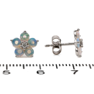 Opal Earrings, Bracelet and Pendant - 7