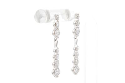 1.00ct Diamond Drop Earrings - 2
